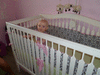 Khloe in Crib